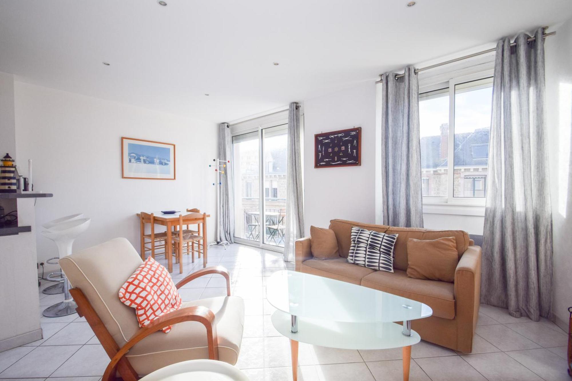 Appt 2 Pieces Confort 3 Pers Au Pied De La Plage Vacances Sans Voiture Динар Экстерьер фото